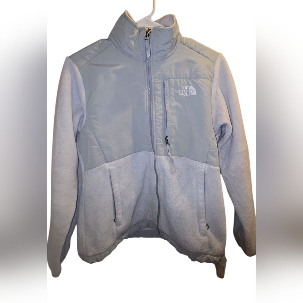 The North Face Light Gray Fleece Jacket